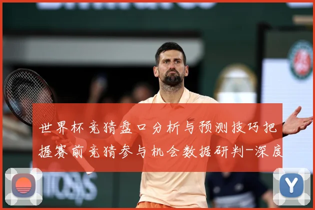 世界杯竞猜盘口分析与预测技巧把握赛前竞猜参与机会数据研判-深度解析